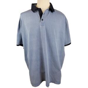 Ragman Polo Golf Shirt Mens Modern Fit 4XL Short Sleeve Blue Black White